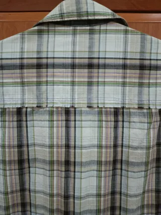 Camisa de cuadros Mujer