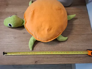 Peluche Tortuga Grande Ikea Naranja y Verde