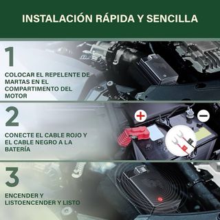 Repelente Veddelholzer (Ultrasónico) para coches