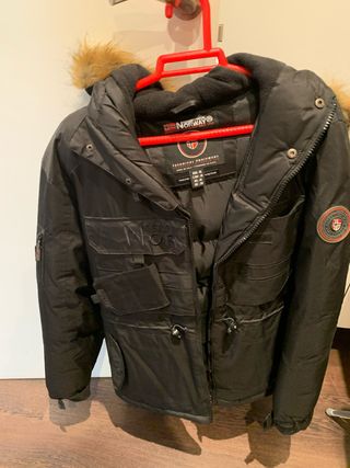 Parka Norway Bench Hombre Talla M Negra