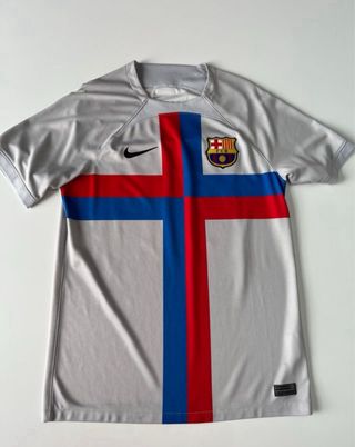 2 Camisetas FC Barcelona y Real Madrid