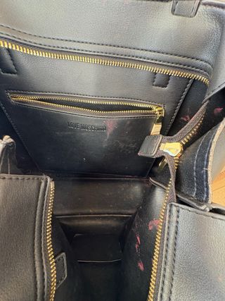 Bolso Negro Love Moschino