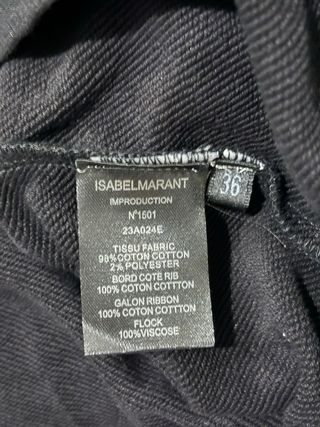Sudadera Isabel Marant Etoile Negra