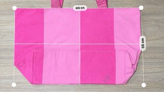 Bolsa shopper Victoria's Secret, de lona rosa