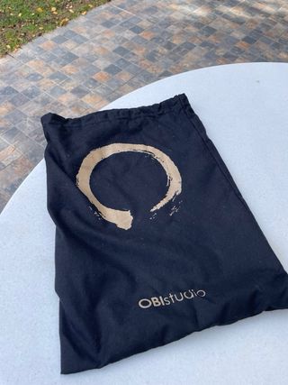 Alpargatas piel negras con cintas