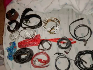 Lote de cinturones mujer