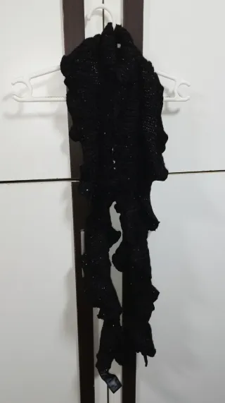 Bufanda fiesta brillo mujer