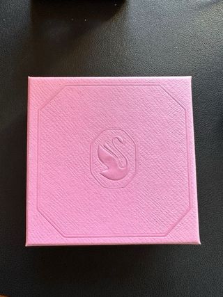 Colgante Swarovski Dorado Rosa