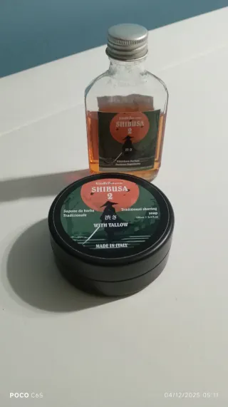 Sapone da barba + After shave SHIBUSA 2
