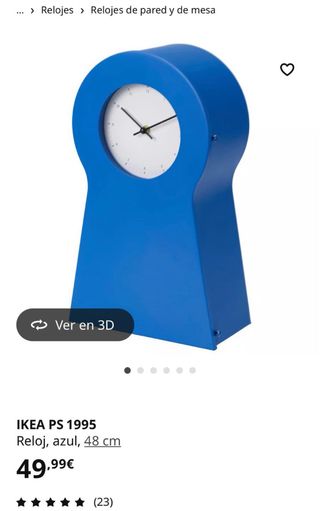 Reloj ikea ps