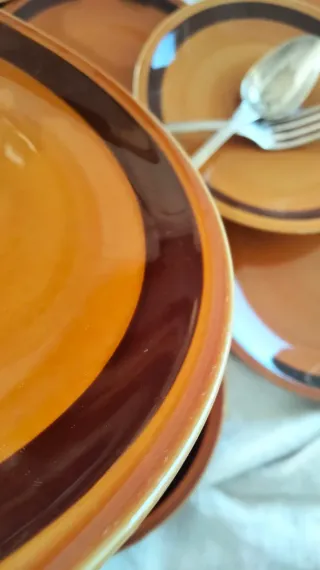 8 piatti frutta Tognana anni 60 vintage