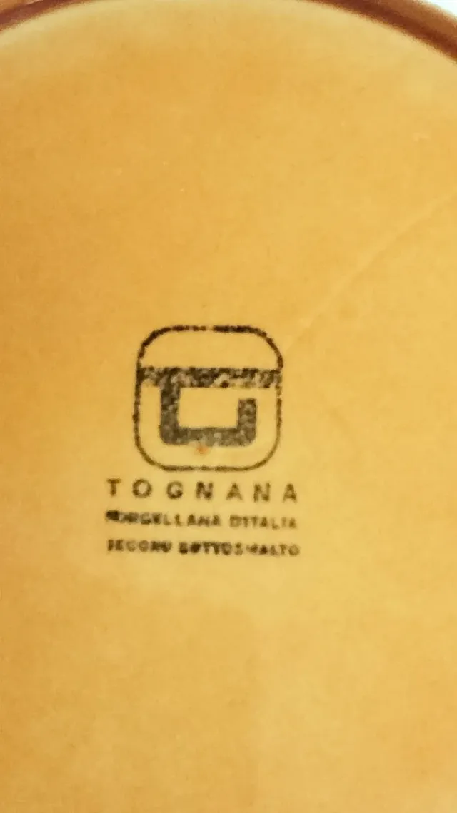 8 piatti frutta Tognana anni 60 vintage