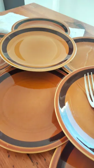 8 piatti frutta Tognana anni 60 vintage