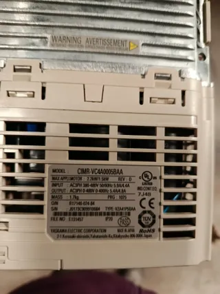 Variador Yaskawa V1000