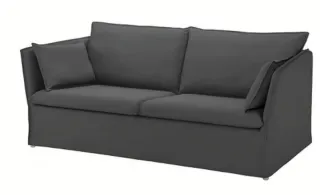 Fodera Divano 3 Posti Ikea Backsalen Grigio