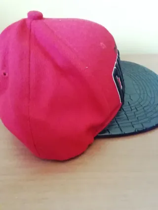 Cappellino Chicago Rosso e Nero Nuovo