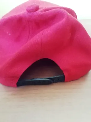 Cappellino Chicago Rosso e Nero Nuovo