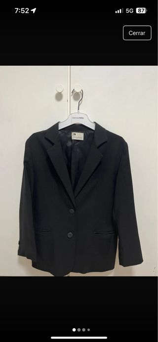 Americana Chema Blanco Negra