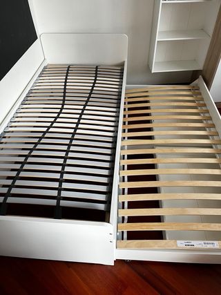 Letto SLÄKT Ikea + 2 materassi