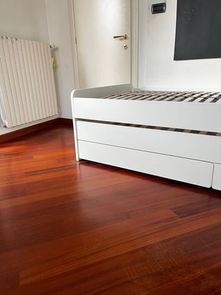 Letto SLÄKT Ikea + 2 materassi