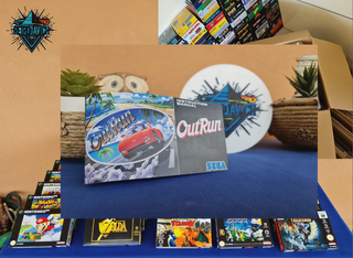 Manuale OutRun Sega Mega Drive