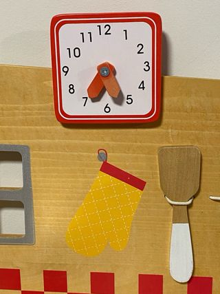 Cocinita de juguete de madera