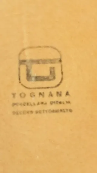 4 piatti fondi Tognana anni 60 vintage