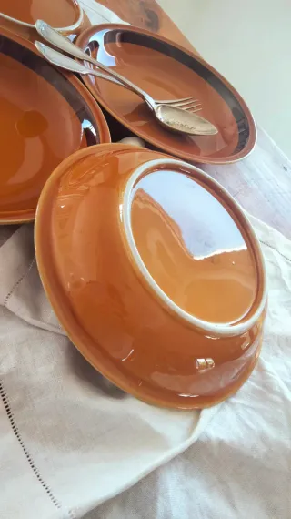 4 piatti fondi Tognana anni 60 vintage