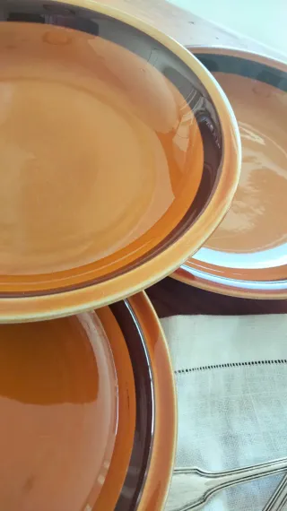 4 piatti fondi Tognana anni 60 vintage