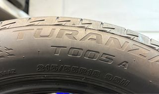 4 Bridgestone Turanza 215/55R18 95H