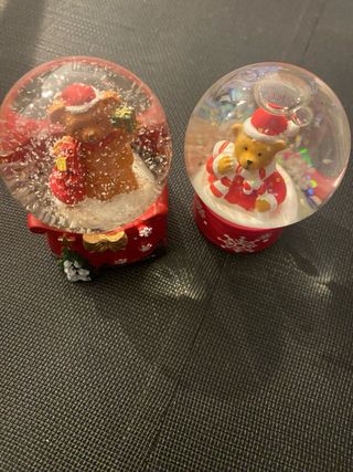 Palla di neve Thun angelo con palloncini