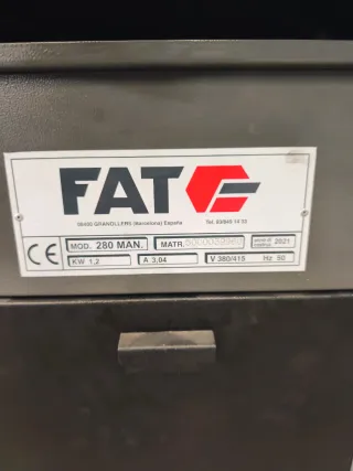Sierra de cinta Fat 280
