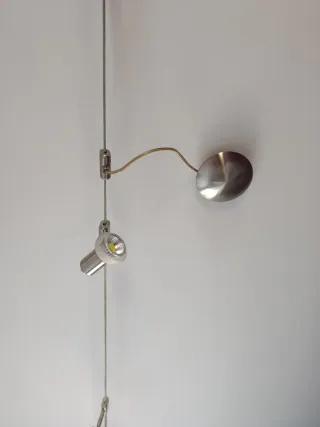 Lámpara 4 focos halógenos