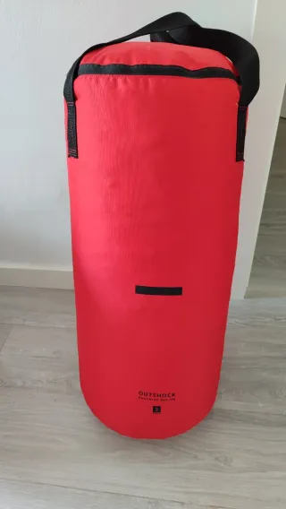 Saco de boxeo rojo Decathlon 14 kg
