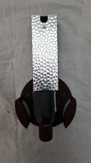 Lampadario da parete in vetro