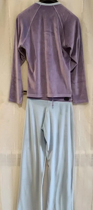 Pijama Señoretta T. S Azul y Malva