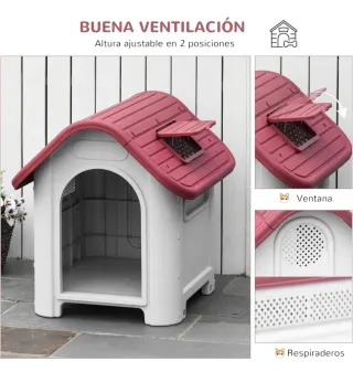 Caseta perro mediano/pequeño