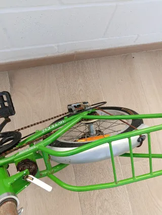 Bicicleta Plegable Verde 16