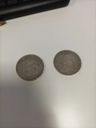 Monedas de plata españolas