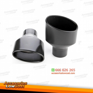 KIT COLAS DE ESCAPE TIPO RS4 / RS6 IZQUIERDA Y DE