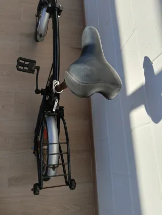 Bicicleta Plegable Negra