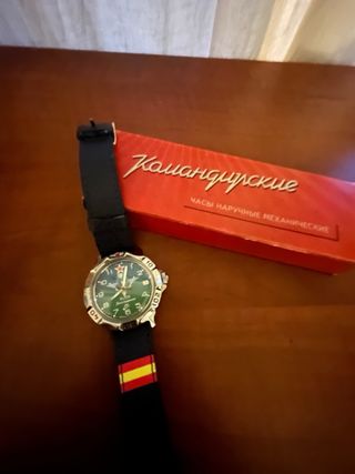 Reloj Vostok Komandirskie Militar Ruso