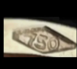 Cerchietti in oro 18 kt 750