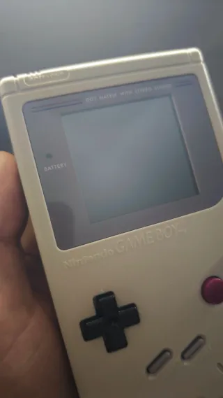 Game Boy Original IPS Iluminada Beige