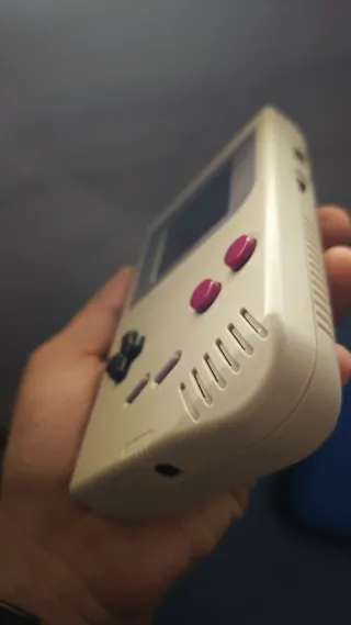 Game Boy Original IPS Iluminada Beige