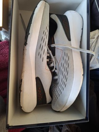 Scarpe uomo Kalenji taglia 44 grigio/arancio