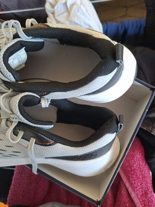 Scarpe uomo Kalenji taglia 44 grigio/arancio