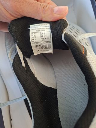 Scarpe uomo Kalenji taglia 44 grigio/arancio