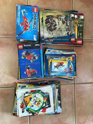 Lote 135 instrucciones lego