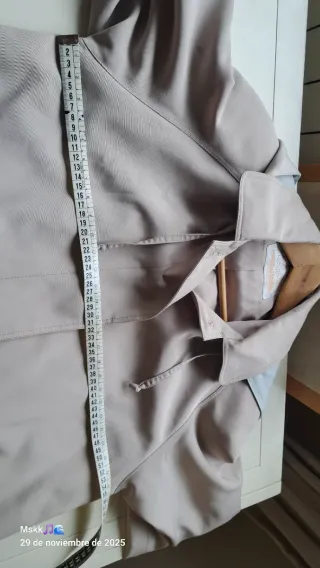 Gabardina larga New York Harbor beige